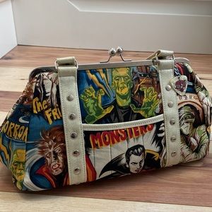 🧛🏻‍♂️ Famous Monsters Handbag, by Hold Fast Handbags 👜✨